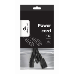 CABLE ALIMENTACION GEMBIRD EXTENSION C13 MACHO A C14 HEMBRA 18M