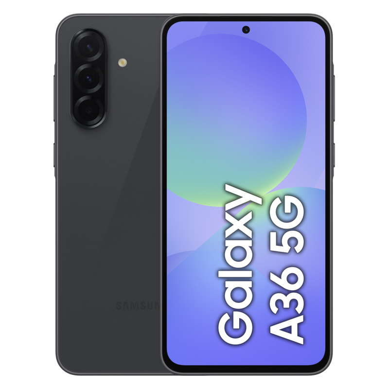 SMARTPHONE SAMSUNG GALAXY A36 8GB 256GB AWESOME BLACK