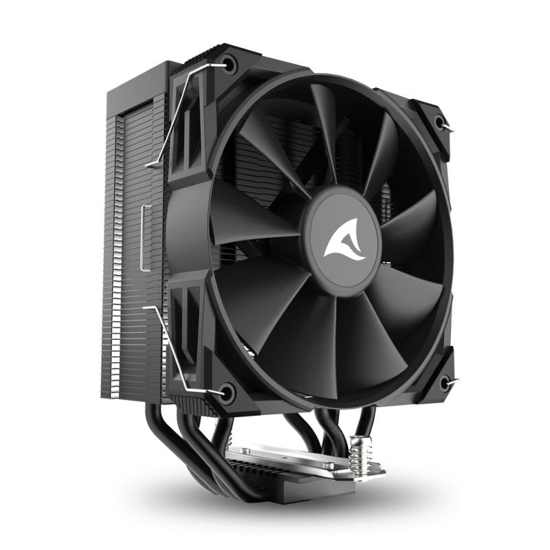 VENTILADOR CPU SHARKOON A40 120MM NEGRO
