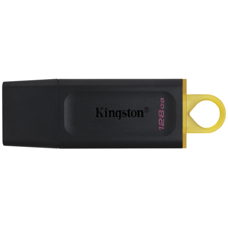 USB 32 KINGSTON 128 GB DATATRAVELER EXODIA NEGRO DORADO