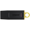 USB 32 KINGSTON 128 GB DATATRAVELER EXODIA NEGRO DORADO