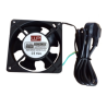 VENTILADOR WP 120X120X38 220V PARA RACK ENCHUFE SCHUKO CABLE 2MT
