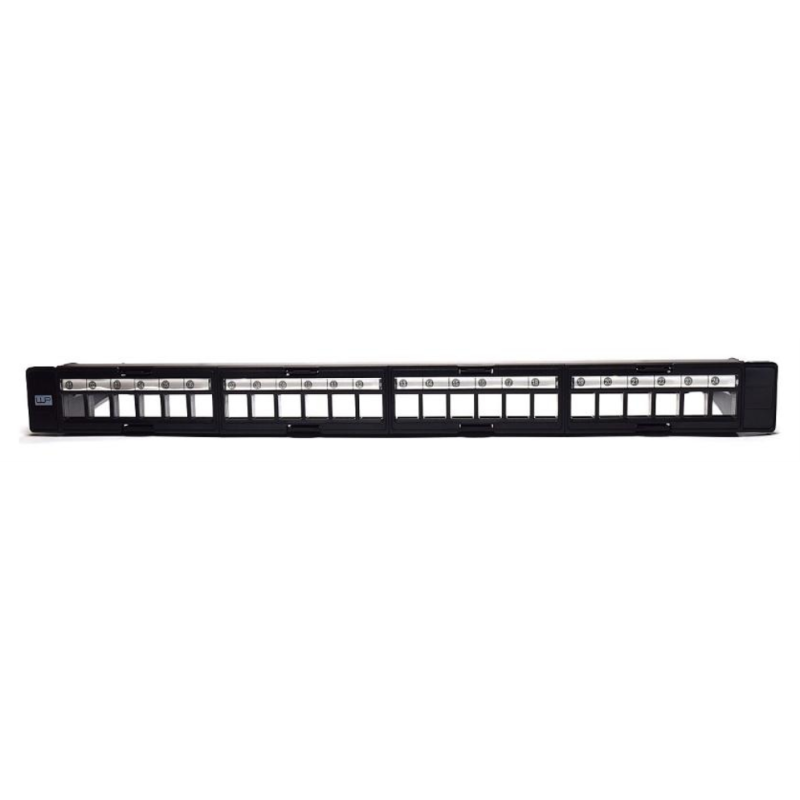 PANEL DE CONEXIONES WP 19 UTP MODULAR VACIO PARA 24 TOMAS KEYSTONE 1U