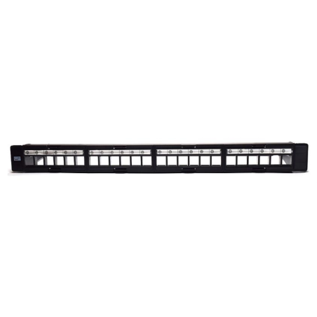 PANEL DE CONEXIONES WP 19 UTP MODULAR VACIO PARA 24 TOMAS KEYSTONE 1U