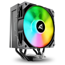 VENTILADOR CPU SHARKOON A40 RGB 120MM NEGRO