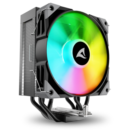 VENTILADOR CPU SHARKOON A40 RGB 120MM NEGRO