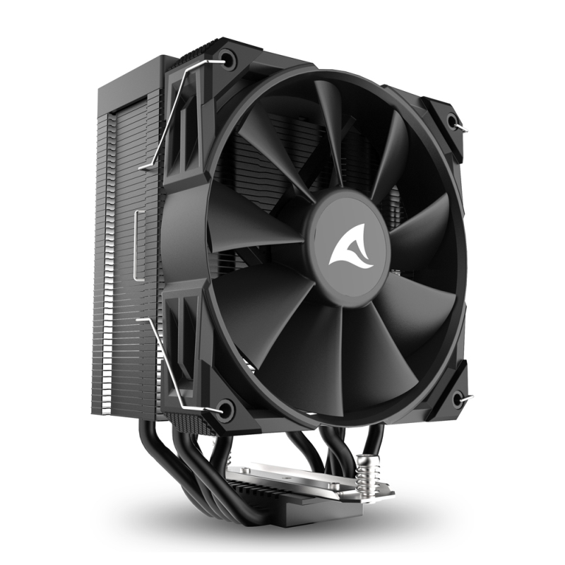 VENTILADOR CPU SHARKOON A50 120MM NEGRO