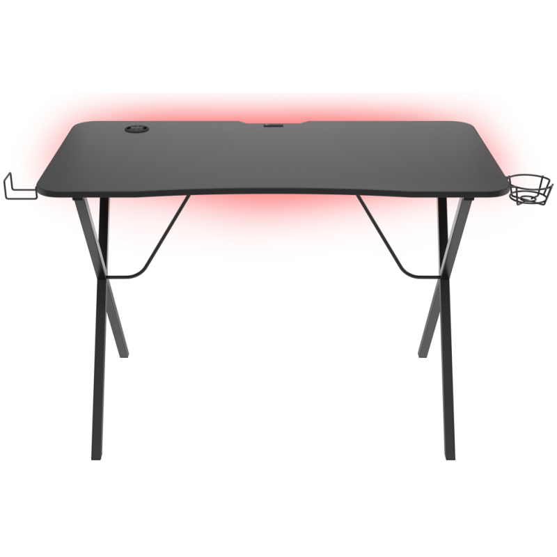 MESA GAMING GENESIS HOLM 200 RGB NEGRO CARBONO