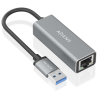 CONVERSOR AISENS USB 30 A ETHERNET GIGABIT 10 100 1000 GRIS 15CM