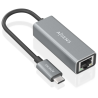 CONVERSOR AISENS USB31 GEN1 USB C A ETHERNET GIGABIT GRIS 15CM