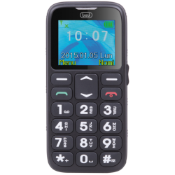 TELEFONO TREVI SICURO 10 SENIOR PHONE BIG BUTTONS FUNCION SOS BLACK