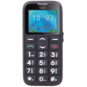 TELEFONO TREVI SICURO 10 SENIOR PHONE BIG BUTTONS FUNCION SOS BLACK