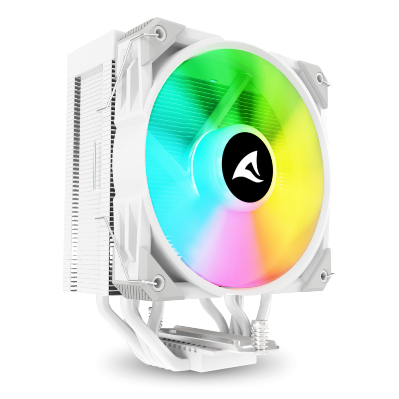 VENTILADOR CPU SHARKOON A50 RGB 120MM BLANCO