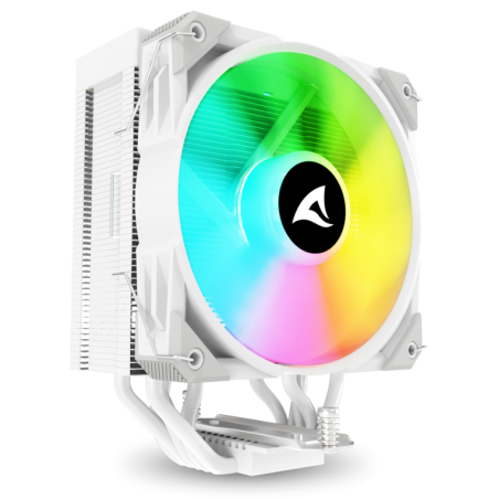 VENTILADOR CPU SHARKOON A50 RGB 120MM BLANCO