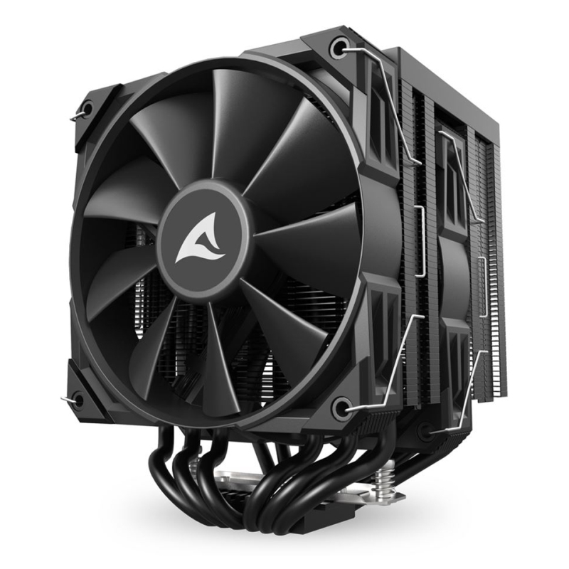 VENTILADOR CPU SHARKOON A60 120MM NEGRO
