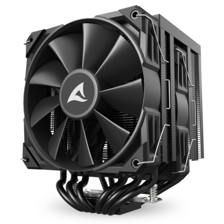 VENTILADOR CPU SHARKOON A60 120MM NEGRO