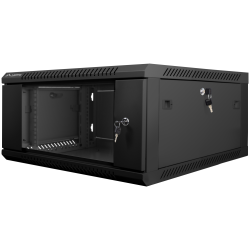 ARMARIO LANBERG MURAL RACK 19 4U 600X600 FLAT PACK V2 NEGRO