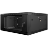 ARMARIO LANBERG MURAL RACK 19 4U 600X600 FLAT PACK V2 NEGRO