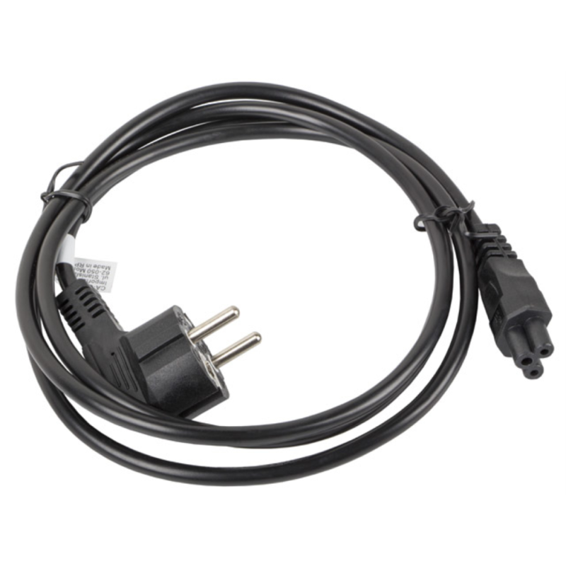 CABLE DE ALIMENTACION LANBERG TREBOL SCHUKO CEE 7 7 A IEC320 C5 18M