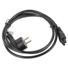 CABLE DE ALIMENTACION LANBERG TREBOL SCHUKO CEE 7 7 A IEC320 C5 18M