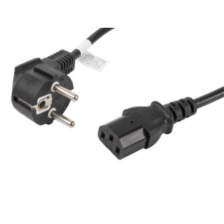 CABLE DE ALIMENTACION LANBERG SCHUKO CEE 7 7 A IEC320 C13 18M