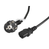 CABLE DE ALIMENTACION LANBERG SCHUKO CEE 7 7 A IEC320 C13 3M