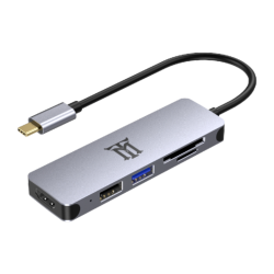 HUB MAILLON PREMIUM TIPO C 31 TO HDMI 4K ALUMINIO 51