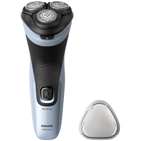 AFEITADORA PHILIPS SHAVER SERIES 3000X X3003 00 CON BATERIA 2 ACCESORIOS