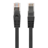 CABLE RED LANBERG LATIGUILLO CAT6 UTP LSZH CU 3M NEGRO FLUKE PASSED