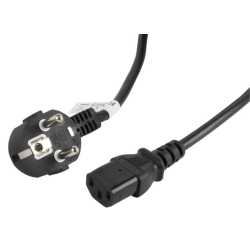 CABLE DE ALIMENTACION LANBERG SCHUKO CEE 7 7 A IEC320 C13 5M