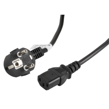 CABLE DE ALIMENTACION LANBERG SCHUKO CEE 7 7 A IEC320 C13 5M