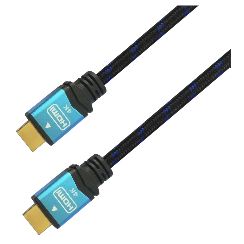 CABLE HDMI AISENS V20 PREMIUM 4K60HZ 18GBPS A M A M 05M NEGRO AZUL