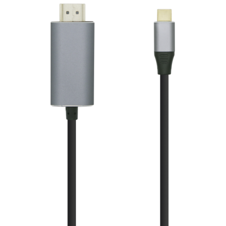 CABLE CONVERSOR AISENS USB C M A HDMI M 4K60HZ 08M NEGRO