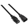 CABLE ALIMENTACION AISENS CPU C13 H C14 M NEGRO 15mts