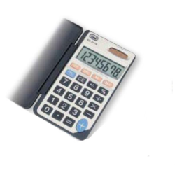 CALCULADORA TREVI EC 3718 8C POCKET ELECTRONIC CALCULATOR SILVER