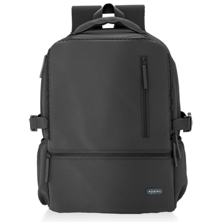 MOCHILA AISENS DEPORTIVA REPELENTE AL AGUA PORTATIL 156 NEGRO