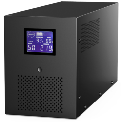 UPS GEMBIRD CON USB Y DISPLAY LCD 3000 VA NEGRO
