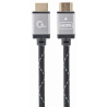 CABLE TRENZADO HDMI 20 4K 60HZ GEMBIRD SELECT PLUS SERIES CON ETHERNET 2M NEGRO