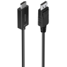 CABLE CONVERSOR AISENS DISPLAYPORT M A HDMI M 4K60HZ NEGRO 30M