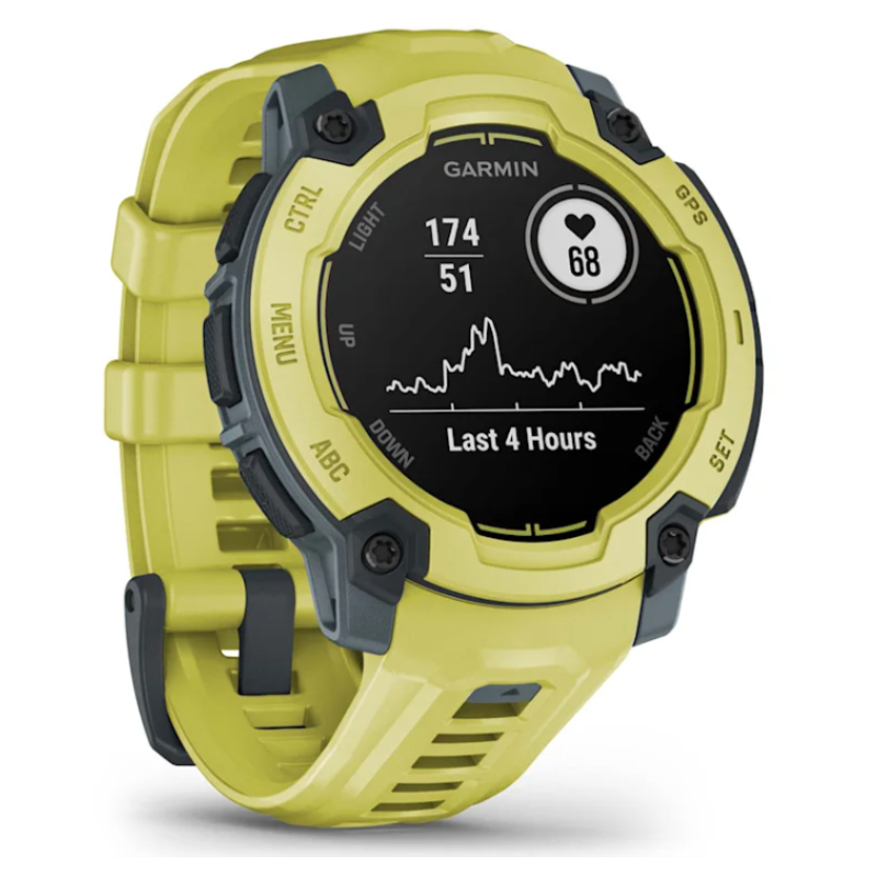 SMARTWATCH GARMIN INSTIN E 45MM AMARILLO CORREA SILICONA AMARILLA