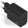 CARGADOR AISENS GAN 20W 1XUSB C PD30 NEGRO