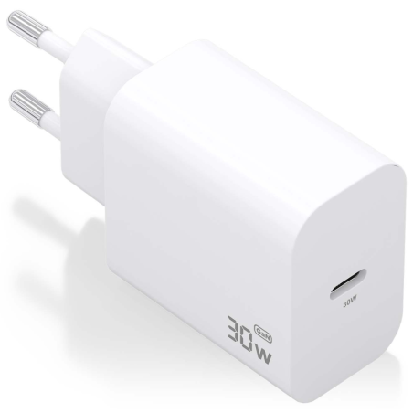CARGADOR AISENS GAN 30W 1XUSB C PD30 BLANCO