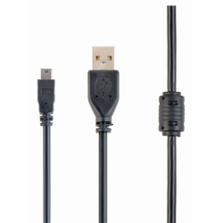 CABLE USB GEMBIRD 20 A MINI USB MACHO MACHO 18M