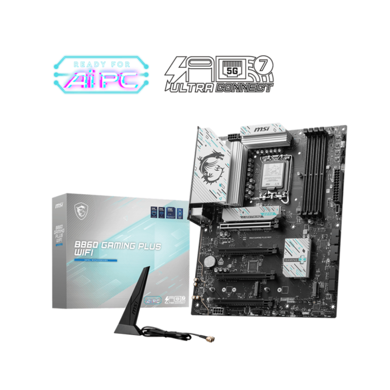 PLACA BASE MSI B860 GAMING PLUS WIFI
