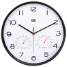RELOJ PARED TREVI OM 3510 T 30CM WALL CLOCKTERMHYGROM BLACK
