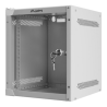 ARMARIO LANBERG MURAL 6U 280X310 RACK 10 FLAT PACK GRIS PUERTA CRISTAL