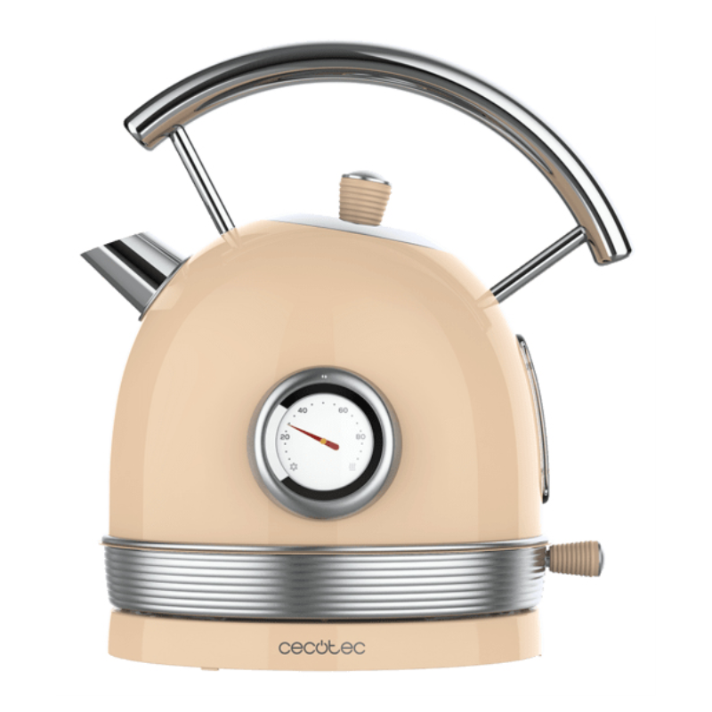 HERVIDOR DE AGUA CECOTEC THERMOSENSE 420 VINTAGE LIGHT BEIGE