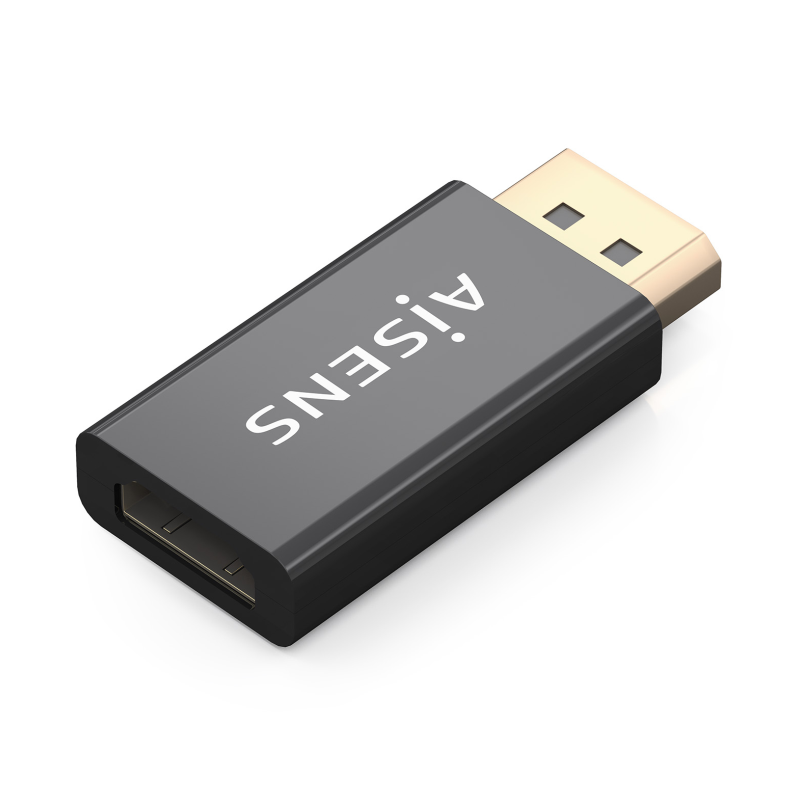 CONVERSOR AISENS DISPLAYPORT A HDMI 4K60HZ DP M HDMI H NEGRO
