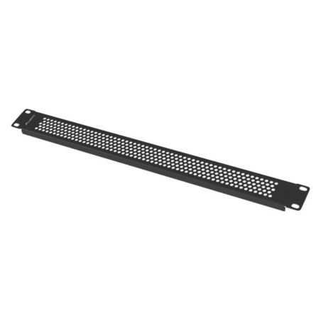 PANEL CIEGO LANBERG 1U 19 PERFORADO NEGRO