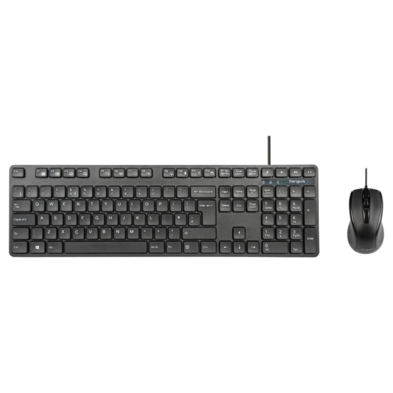 COMBO TECLADO RATON AKM622ES TARGUS CON CABLE USB